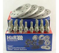 H&R Wheel Spacers 24/24mm Silver for Opel Grandland X Type Z