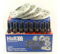 H&R Wheel Spacers 24/30Mm Silver For Opel Adam + Rocks Type S-D Corsa E