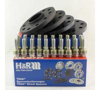 H&R Wheel Spacers 30/30Mm Black For 997 981 982 986 987 996 997 Touareg