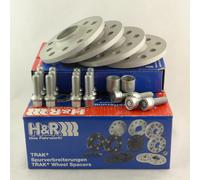 H&R DR-System Wheel spacer set 30mm per axle - Bolt pattern 4x100/108 - Hub 57,1mm - Bolt size M12x1,5 - compatible with Audi/BMW/Seat/Skoda/Volkswagen