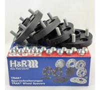 H&R Wheel Spacers 30/60Mm Black For Picanto Mazda 2 MX-5 Yaris