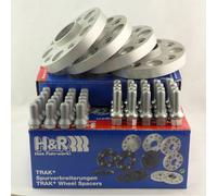 H&R DRA-System Wheel spacer set 40mm per axle - Bolt pattern 5x112 - Hub 57,1mm - Bolt size M14x1,5 - compatible with Audi/Seat/Skoda/Volkswagen