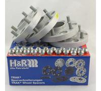 H&R Wheel Spacers 40/50Mm Silver For S-Max Galaxy F-Pace Discovery Evoque