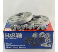 H&R Wheel Spacers 40Mm Silver For Caddy Eos Golf Jetta Passat Phaeton Touran