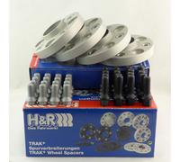 H&R Wheel Spacers 50/80Mm Silver For E30 Corrado Golf Vento Passat Polo