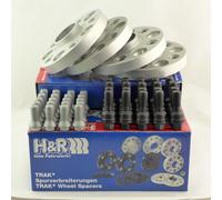 H&R Wheel Spacers 56/70Mm Silver For Q7 981 982 986 987 991 996 997 Touareg
