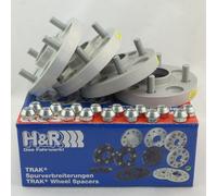 H&R Wheel Spacers 60/90Mm Silver For Escort Fiesta Focus Ka Mondeo Mazda 121