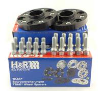H&R Wheel Spacers 60Mm Black For Audi A4 A5 A6 A7 A8 Q5 Q7