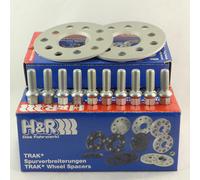H&R Wheel Spacers 6mm Silver for Leon Kodiaq Arteon Golf Tiguan Touran T-Roc