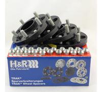 H&R Wheel Spacers 80/90mm Black for Mustang Type LAE