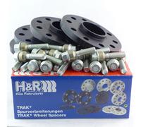 2x14mm wheel spacers H&R B957161-14 fits PORSCHE 911, Boxster, Cayman, Panamera