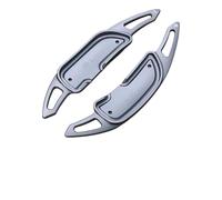 H-RONG Interior Accessories Steering Wheel Shift Paddle Shifter Extensions Aluminum Alloy Red Fits for Mercedes-Benz AMG A35 A45 C63 E63 S63 G63 C43 CLA GLA GLC GLS GLE GT (Grey)