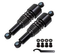 H RUO 10.5 inch 267mm Rear Shocks, Motorcycle Rear Shock Absorber Suspension Fits for Harley Sportster XL883 XL1200 XL883N XL883L XL1200C 2004-2012