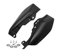 H RUO Matte Black Mid Frame Air Deflector Trim Cover for Harley Davidson Electra Street Glide Road Glide 2017-2022