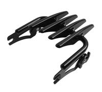 H RUO Stealth Luggage Rack,Black Detachable Luggage Rack Compatible with Harley Davidson Street Glide Road Glide Road King Electra Glide Ultra Limited 2009-2024