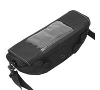 H RUO Waterproof Handlebar Storage Bag, Motorcycle/Bike Handle Bar Bag with Phone Pouch Fits for BMW F750GS F850GS R1200GS Triumph Honda Yamaha Suzuki