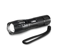 H&S LED Torch Set of 2 - Hand Torches Battery Powered - Super Bright Small Camping Flashlight - Pocket Sized Mini Waterproof Torch - Powerful Flash Light for Hiking - 5 Modes