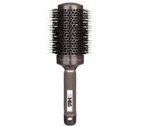 H&S Round Brush For Blow Drying - 2 Inch Thick - Large Ceramic Styling Boar Bristle Brush - Ionic & Nano Technology for Voluminous Hair