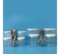 H-Shape Non-Sealed Bridge Electrolytic Cell for Electrochemical Experiments - 1pcs(300-300ml)