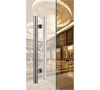 H Shape Push Pull Door Pull Handle, Commercial Grade Entrance Gate, 60-180cm, for Interior Exterior Use