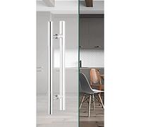 H Shape Push Pull Door Pull Handle, Commercial Grade Entrance Gate, 60-180cm, for Interior Exterior Use