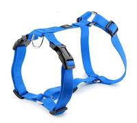 H-Shaped Pet Dog Harness ,Explosion-Proof Soft Chest Strap ,Medium Large Dog Durable Nylon Pet Leash Accessories large dog collar(Royal blue,3)