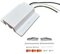 H Track Floating Canopy Connector, H Track Lighting Rails Accessories, Suitable for H Type Single Circuit 3-Wire-1 Rails, Energize The Rails