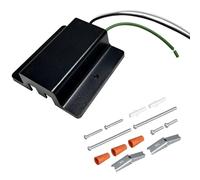 H Track Floating Canopy Connector, H Track Lighting Rails Accessories, Suitable for H Type Single Circuit 3-Wire-1 Rails, Energize The Rails