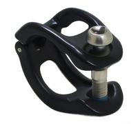 H-Type Clamp, For SRAM X Shifters, Metal Brake Lever Adapter With XLoc Remote Compatibility, Adjustable Positioning, For Mountain Bike H, &lebars, Black(clamp)