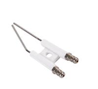 H Type Igniting Electrodes Ceramic Double Pin Replacement for Oil Burning Ceramic Electrode Accessories H-Type Electrodes Three Hole for Oil Double Pin Replacement