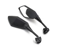 H Universal Motorcycle Handlebars Rearview Mirrors 30mm-45mm Mounting Hole Adjust The Angle At Will Motorcycle Rearview Mirror Accessories(Size2)