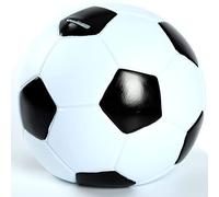 H&W Football Piggy Bank for Boys Girls,Shatterproof Coin Bank,Large Football Sport Themed Money Bank for Kids, Best Money Box Gifts for Christmas Brithday