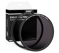 H&Y 82mm ND Neutral Density Filter 4 Stops Camera Lens ND16 Filter Screw In and Magnetic Lens Filter 2 In 1 with Magnetic Adapter Ring, EVO Series