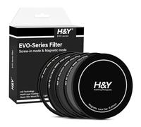 H&Y EVO 67mm ND Lens Filter Kit (ND8 ND16 ND32), Magnetic & Threaded 2-in-1 Lens Filter, HD Optical Glass Neutral Density Filters with 22-Layer Nano-Coating for Video & Photography