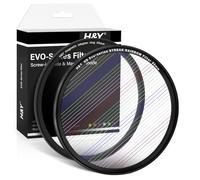 H&Y EVO Rainbow Streak Filter, 95mm Cinematic Flare Filter with Double-Mount Magnetic & Screw-in 2-IN-1, Multi-Color Flare Effect for Music Video