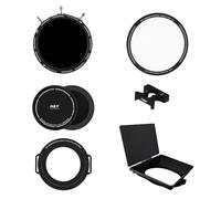 H&Y Filmmaker's Kit Revoring Mark Ⅱ 67-82mm VND(ND3-1000) Neutral Density Filter & CPL + VND Converter + RevoSwift Magnetic Bridge Ring + Magnetic Matte Box + 1/4 Black Mist Filter+Cap