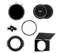 H&Y Filmmaker's Kit Revoring Mark Ⅱ 82-95mm VND(ND3-1000) Neutral Density Filter & CPL + VND Converter + RevoSwift Magnetic Bridge Ring + Magnetic Matte Box + 1/4 Black Mist Filter+Cap