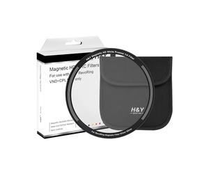 H&Y Magnetic White Mist Filter for 67-82mm RevoRing, 1/4 Soft Diffusion Lens Filter, White Pro Mist for Dreamy Portraits & Video, German Optical Glass