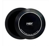 H&Y RevoRing Built-in Lens Filter Caps CNC Machined Aluminium Front and Back Cap 58-77mm for RevoRing Mark II VND + CPL Filter