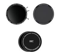 H&Y RevoRing Mark II 3-in-1 Filter Kit 58mm-77mm, Adjustable Variable ND3-1000 & CPL with Magnetic ND16 Filter for Long Exposure Photography, Protective Cap Set