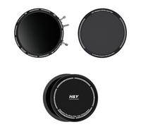 H&Y RevoRing Mark II 3-in-1 Filter Kit 67mm-82mm, Adjustable Variable ND3-1000 & CPL with Magnetic ND16 Filter for Long Exposure Photography, Protective Cap Set