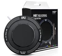 H&Y RevoRing ND Filter, 2-in-1 Variable Neutral Density Filter and Adjustable Adapter Ring for 46mm 49mm 52mm 55mm 58mm 62mm Camera Lens, ND3 to ND1000 1.5-10 Stops VND Filter