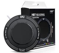 H&Y RevoRing ND Filter, 2-in-1 Variable Neutral Density Filter and Adjustable Adapter Ring for 58mm 62mm 67mm 72mm 77mm Camera Lens, ND3 to ND1000 1.5-10 Stops VND Filter
