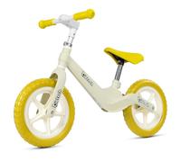H.yeed 12" Balance Bike for Kids, Lightweight No Pedal Walking Balance Bike with Nylon Frame and Flat-Free Tires, Adjustable Training Bike for Age 2-to 5 (Yellow)