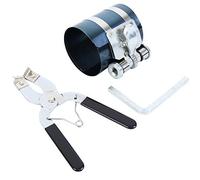 H-YEEU 3" Piston Ring Ratchet Type Compressor Clamp Engine Piston Ring Compressor Tool Installer Band Ratchet Tool 53-150mm