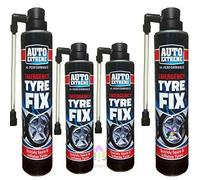 ? H-Z 300ML QUICK FIX CAR ECEMERGENCY FLAT TYRE INFLATE PUNCTURE REPAIR KIT SPRAY HANDY (4)