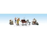 H0 Gauge - Woodland Figures at the BBQ - 1929 New