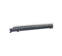 H0 Straight single track steel truss bridge (excluding piers