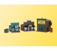 H0 Wild West bank buildings (3. pcs.)