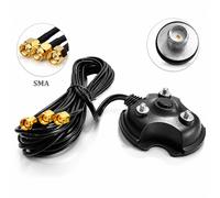 H00C SMA Plug to SMA Socket Coaxial Cable WiFi Extension Cable Stand 3m